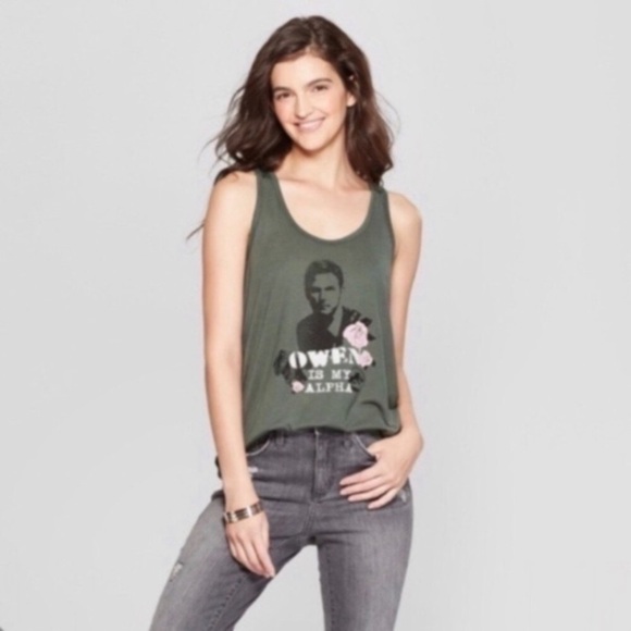 Warner Bros. Tops - Jurassic Park Owen Is My Alpha Tank